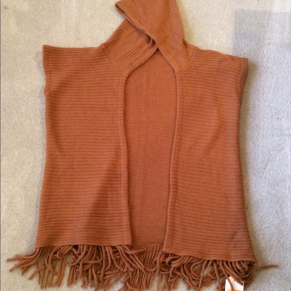 Love Of Fashion Copper Knit Cardi/Cape